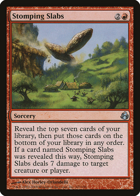Stomping Slabs [Foil]