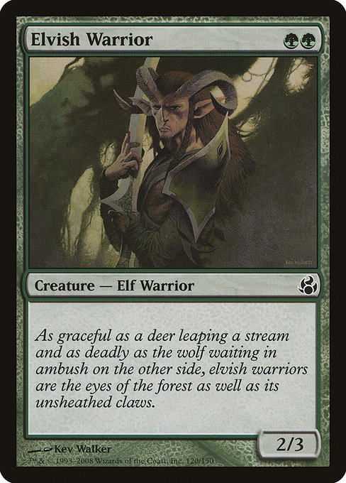Elvish Warrior [Foil]