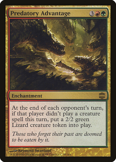 Predatory Advantage [Foil]