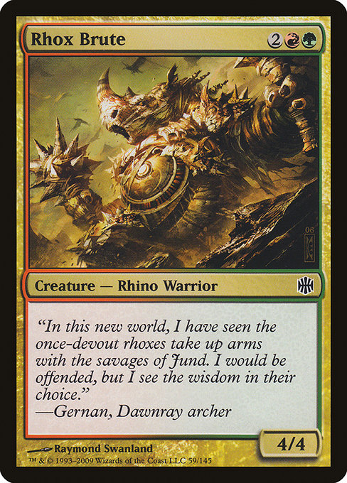 Rhox Brute [Foil]