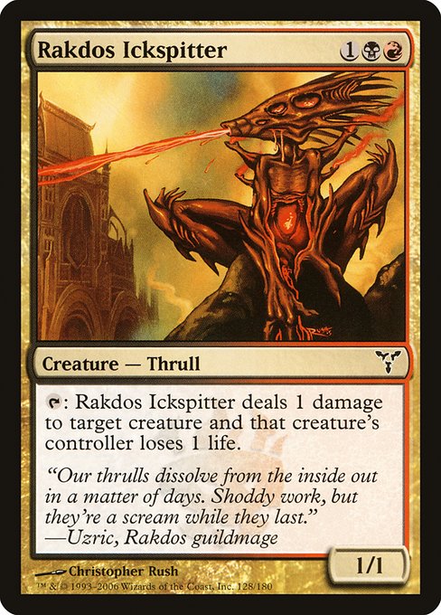 Rakdos Ickspitter [Foil]