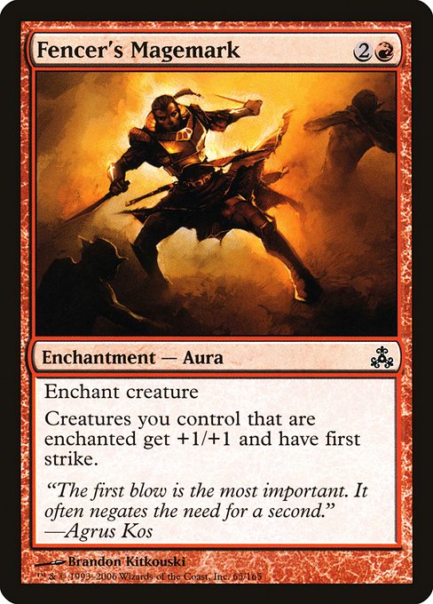 Fencer's Magemark [Foil]