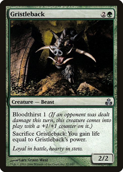Gristleback [Foil]