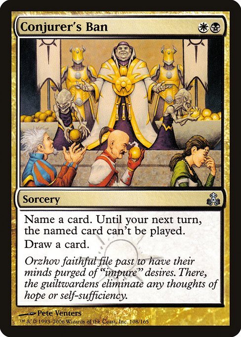Conjurer's Ban [Foil]