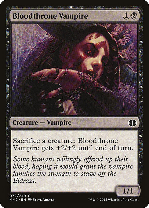 Bloodthrone Vampire [Foil]