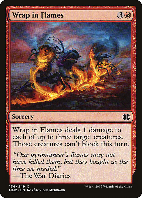 Wrap in Flames [Foil]