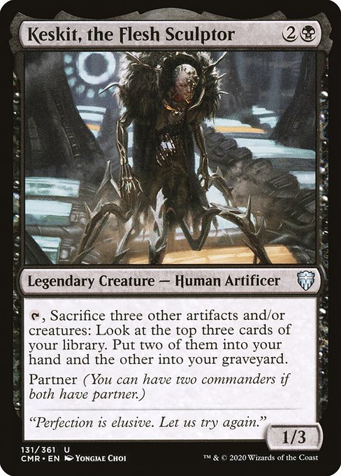 Keskit, the Flesh Sculptor [Foil]