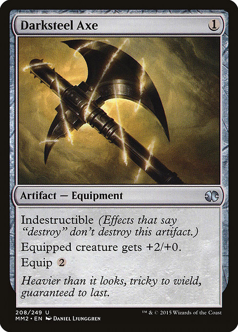Darksteel Axe [Foil]
