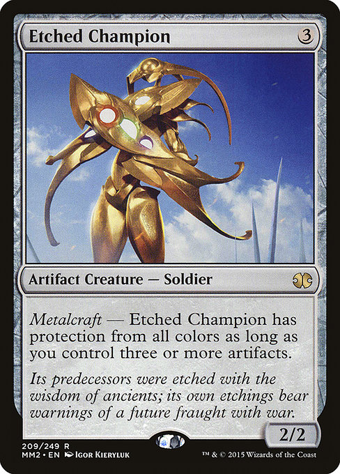 Etched Champion [Foil]