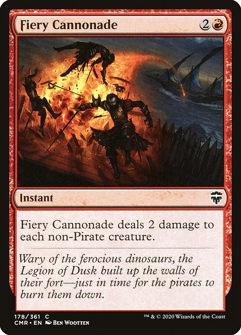 Fiery Cannonade [Foil]