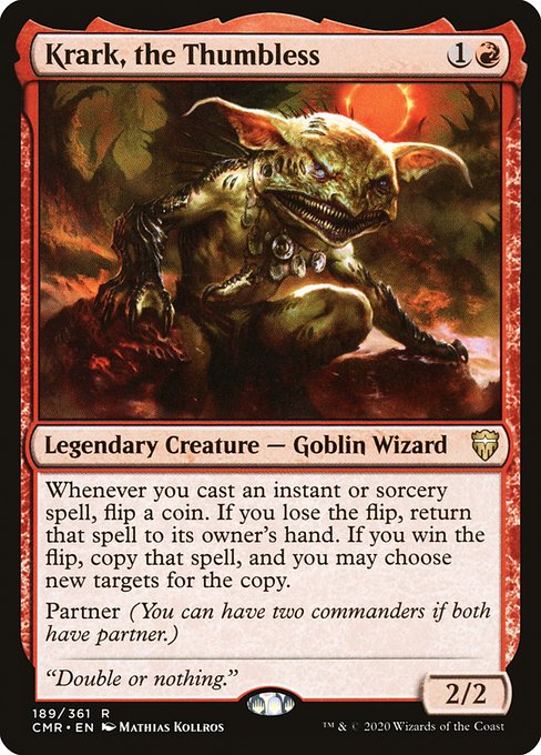 Krark, the Thumbless [Foil]