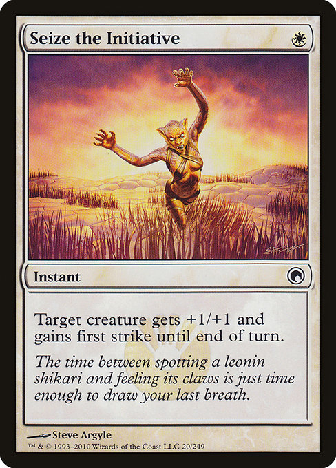 Seize the Initiative [Foil]