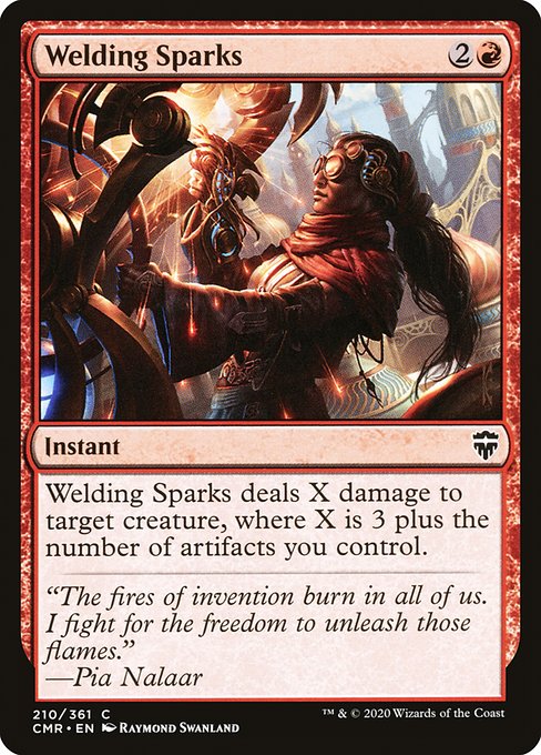 Welding Sparks [Foil]