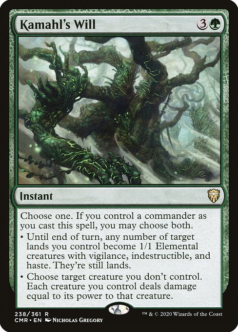 Kamahl's Will [Foil]