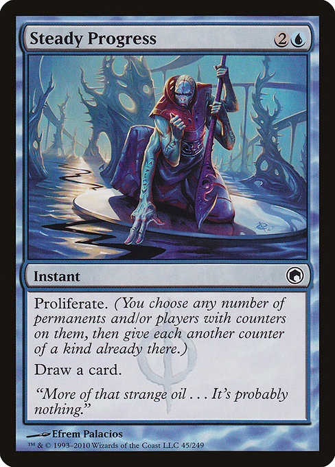 Steady Progress [Phyrexian]