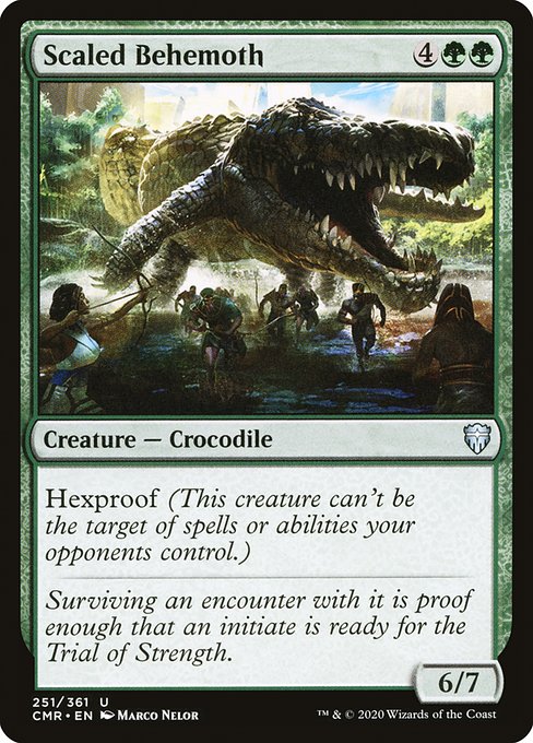 Scaled Behemoth [Foil]