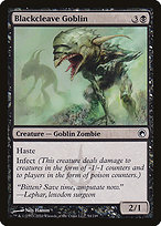 Blackcleave Goblin [Phyrexian]