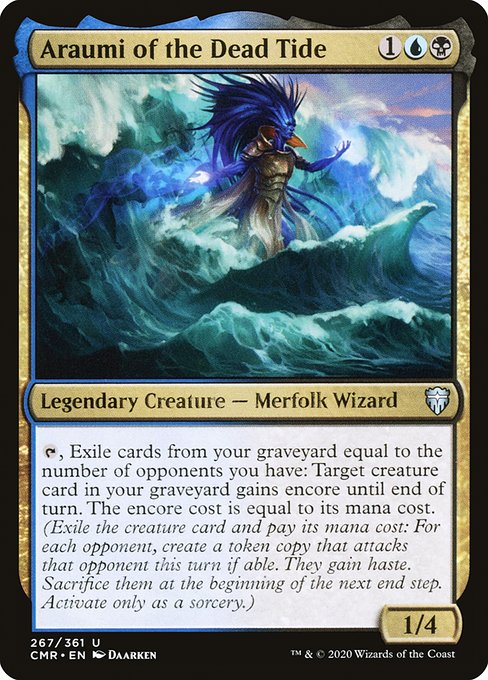 Araumi of the Dead Tide [Foil]