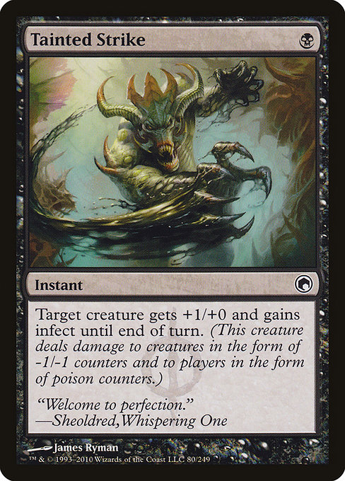 Tainted Strike [Phyrexian]