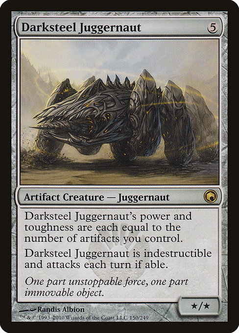 Darksteel Juggernaut [Foil]
