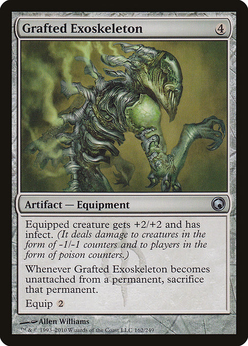 Grafted Exoskeleton [Phyrexian Foil]