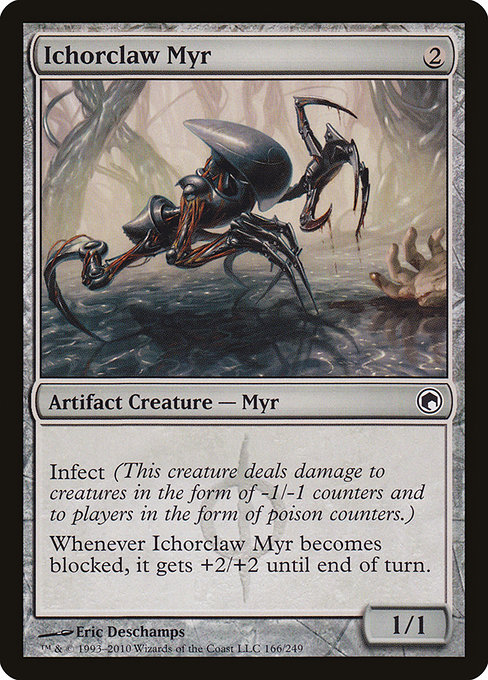 Ichorclaw Myr [Phyrexian Foil]