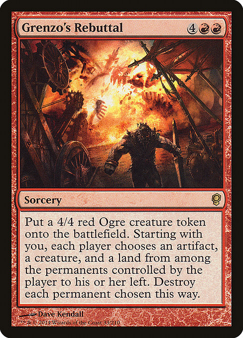 Grenzo's Rebuttal [Foil]