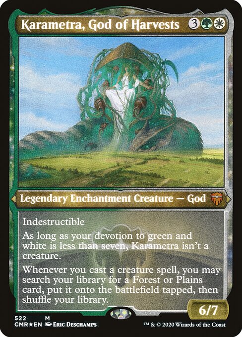 Karametra, God of Harvests [Etched Foil]