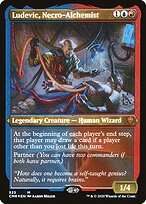 Ludevic, Necro-Alchemist [Etched Foil]