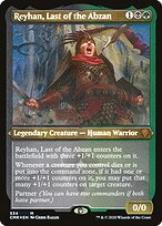Reyhan, Last of the Abzan [Etched Foil]
