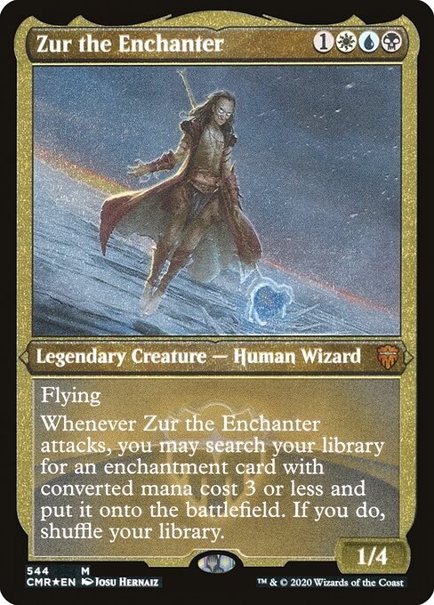 Zur the Enchanter [Etched Foil]