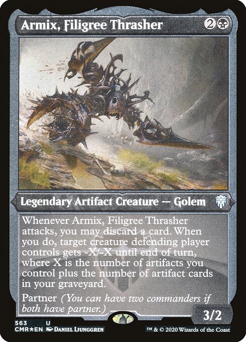 Armix, Filigree Thrasher [Etched Foil]