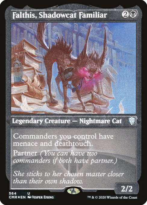 Falthis, Shadowcat Familiar [Etched Foil]