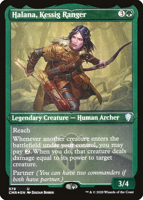 Halana, Kessig Ranger [Etched Foil]