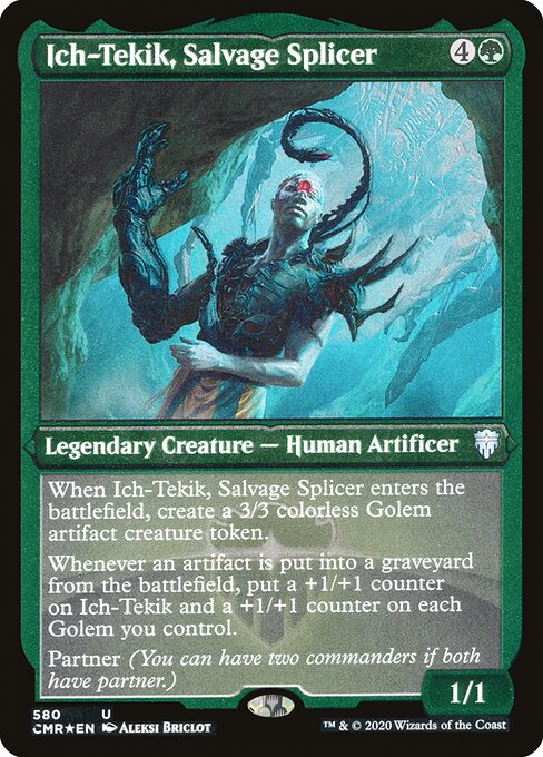 Ich-Tekik, Salvage Splicer [Etched Foil]