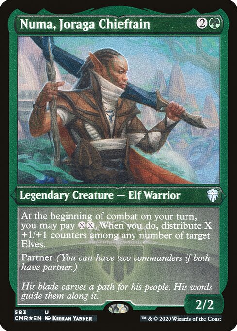 Numa, Joraga Chieftain [Etched Foil]