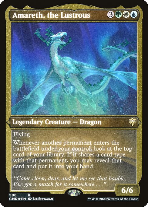 Amareth, the Lustrous [Etched Foil]