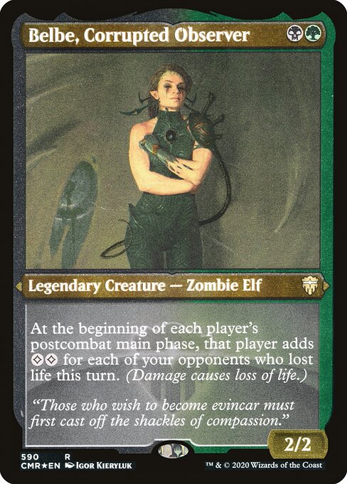 Belbe, Corrupted Observer [Etched Foil]
