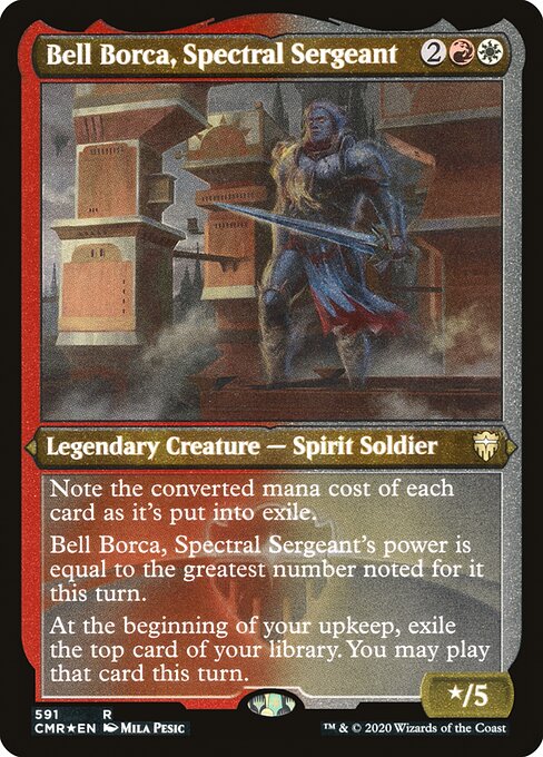 Bell Borca, Spectral Sergeant [Etched Foil]