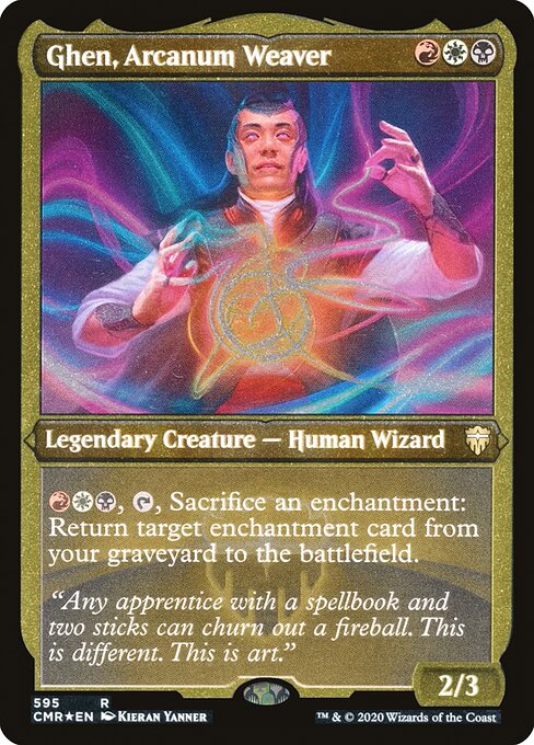 Ghen, Arcanum Weaver [Etched Foil]