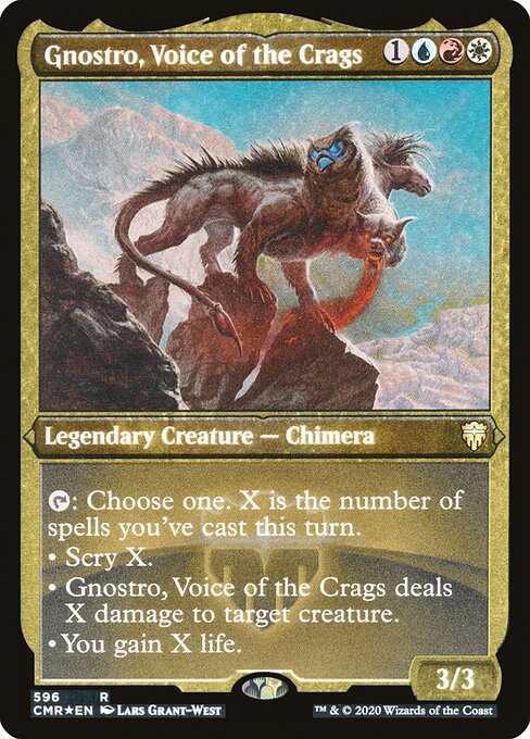 Gnostro, Voice of the Crags [Etched Foil]