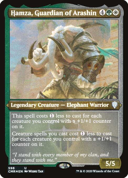 Hamza, Guardian of Arashin [Etched Foil]