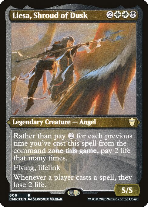 Liesa, Shroud of Dusk [Etched Foil]