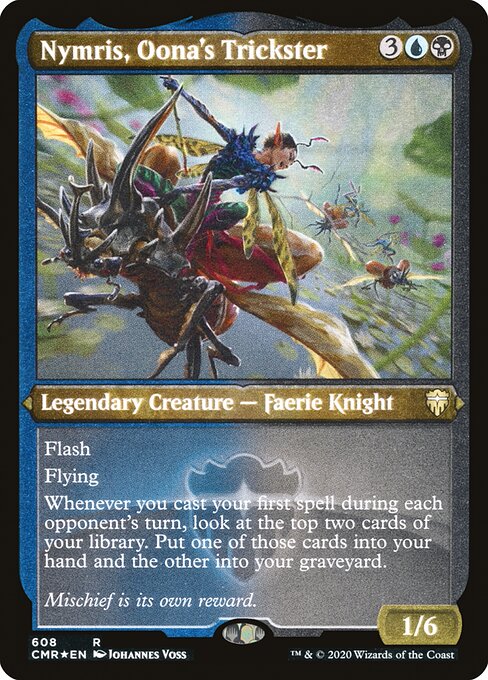 Nymris, Oona's Trickster [Etched Foil]
