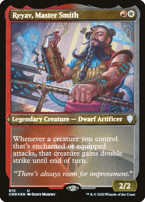 Reyav, Master Smith [Etched Foil]