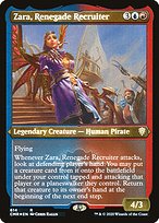 Zara, Renegade Recruiter [Etched Foil]