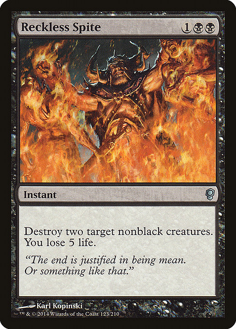 Reckless Spite [Foil]