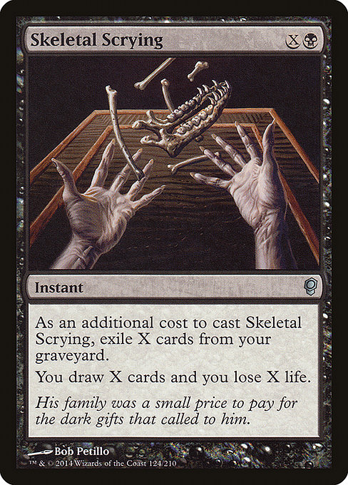 Skeletal Scrying [Foil]