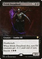 Elvish Dreadlord [Extended Artwork]