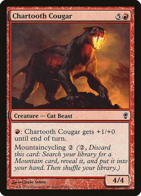 Chartooth Cougar [Foil]